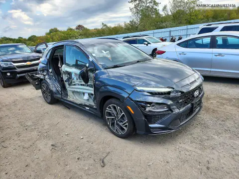 2022 Hyundai Kona N Line VIN KM8K3CA3XNU837456 фото 4