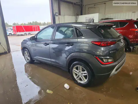 2022 Hyundai Kona Se VIN KM8K22AB9NU818966 фото 2