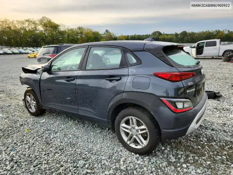 2022 Hyundai Kona Se VIN KM8K2CAB8NU900922 фото 2