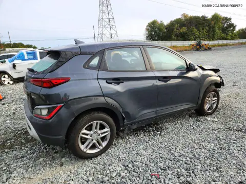 2022 Hyundai Kona Se VIN KM8K2CAB8NU900922 фото 3
