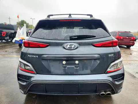 KM8K33A37NU849046 — 2022 Hyundai Kona, фото 6 с аукциона Copart, Передняя часть
