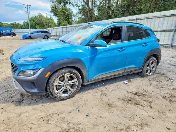 KM8K6CAB2PU975932 — 2023 Hyundai Kona, Подтопление (Water/Flood), фото до ремонта