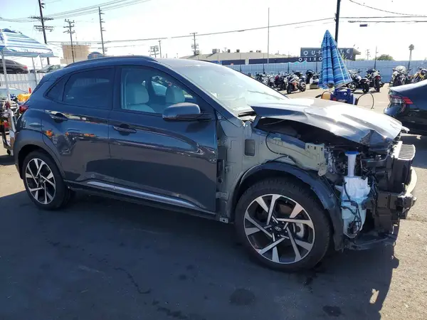 KM8K53A33PU049390 — 2023 Hyundai Kona, фото 4 с аукциона Copart, Передняя часть