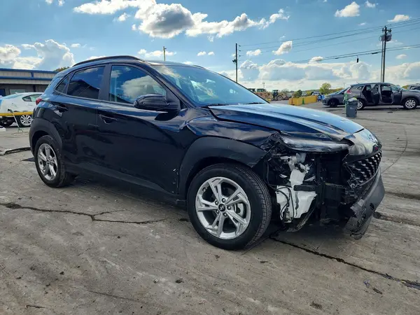 KM8K62AB2PU945338 — 2023 Hyundai Kona, фото 4 с аукциона Copart, Передняя часть