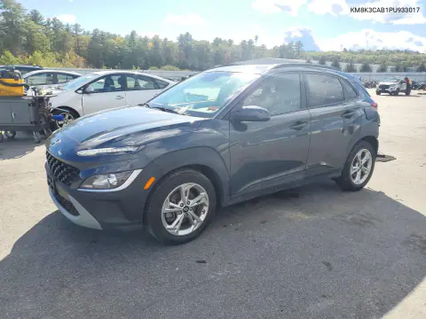 KM8K3CAB1PU933017 — 2023 Hyundai Kona, Задняя часть, фото до ремонта