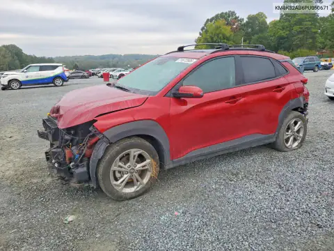 KM8K32AB6PU050671 — 2023 Hyundai Kona, Передняя часть, фото до ремонта