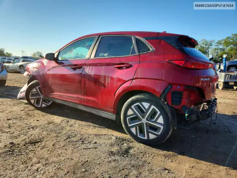 2023 Hyundai Kona Se VIN KM8K23AG5PU187654 фото 2