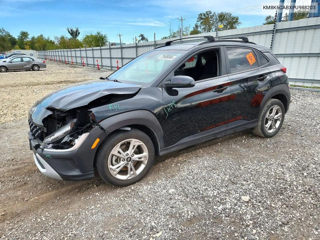 2023 Hyundai Kona Sel VIN KM8K6CABXPU988203 фото 1