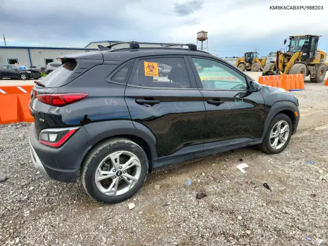 2023 Hyundai Kona Sel VIN KM8K6CABXPU988203 фото 3