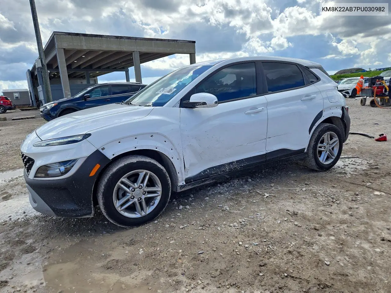 2023 Hyundai Kona Se VIN KM8K22AB7PU030982 фото 1