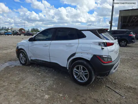 2023 Hyundai Kona Se VIN KM8K22AB7PU030982 фото 2