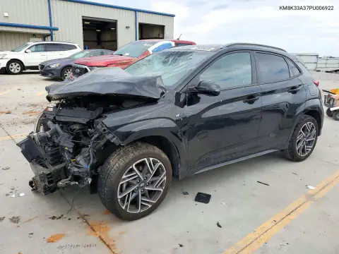 KM8K33A37PU006922 — 2023 Hyundai Kona, Передняя часть, фото до ремонта
