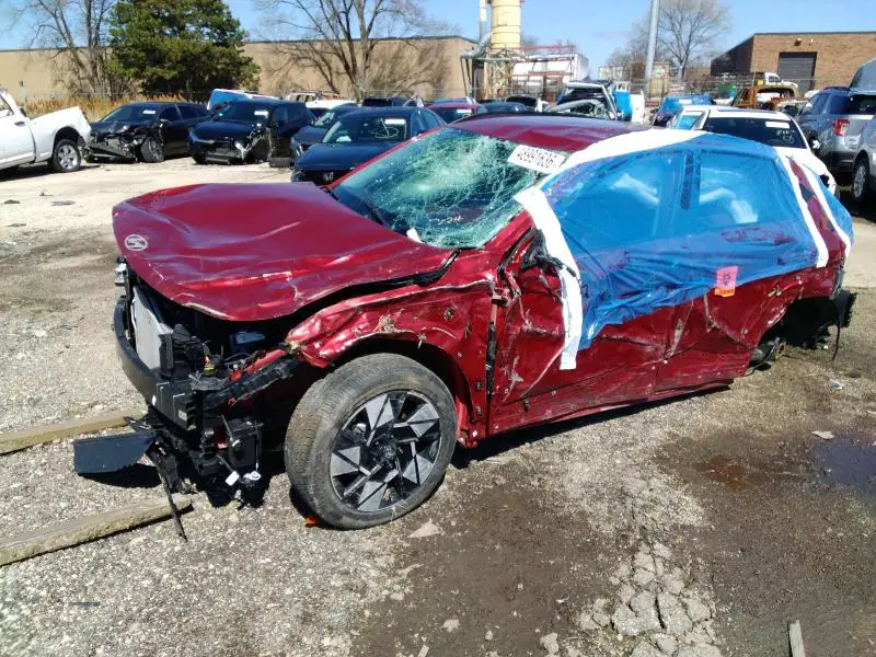 KM8HB3AB9RU169420 Hyundai Kona 2024 — повреждение Опрокидывание, фото до ремонта