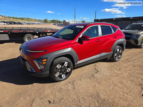 KM8HBCAB7RU055108 — 2024 Hyundai Kona, Град, фото до ремонта