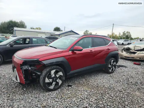 KM8HECA39RU054526 — 2024 Hyundai Kona, Передняя часть, фото до ремонта