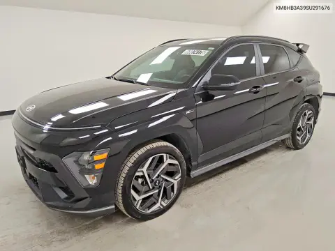 KM8HB3A39SU291676 — 2025 Hyundai Kona, Задняя часть, фото до ремонта