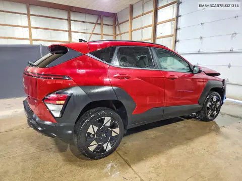 2025 Hyundai Kona Sel VIN KM8HBCAB7SU321314 фото 3