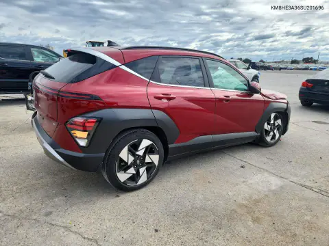2025 Hyundai Kona Limited VIN KM8HE3A36SU201696 фото 3