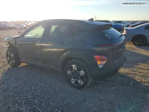 2025 Hyundai Kona Sel VIN KM8HB3AB7SU301211 фото 2