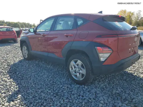 2025 Hyundai Kona Se VIN KM8HACAB0SU190567 фото 2