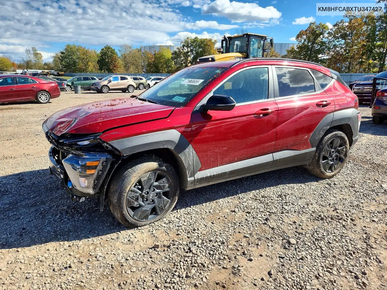 2026 Hyundai Kona Sel Sport VIN KM8HFCABXTU347427 фото 1