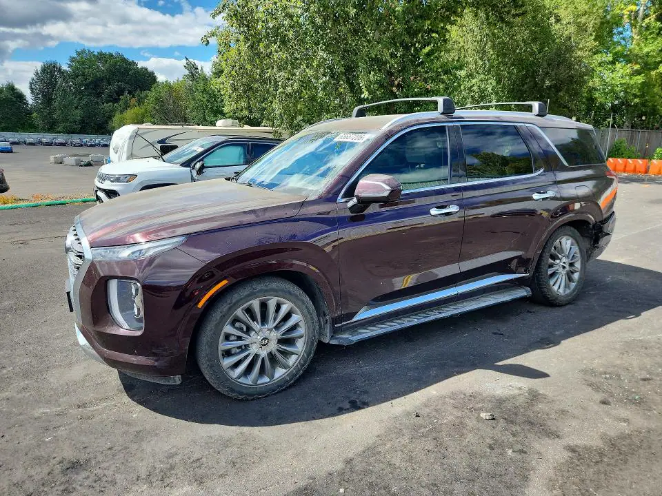 KM8R5DHEXLU165501 Hyundai Palisade 2020 — повреждение Задняя часть, фото до ремонта