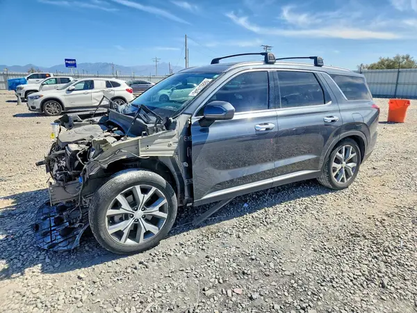 KM8R4DHE1LU122488 — 2020 Hyundai Palisade, Передняя часть (Front End), фото до ремонта