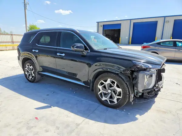 KM8R7DHE5MU191144 — 2021 Hyundai Palisade, фото 4 с аукциона Copart, Передняя часть