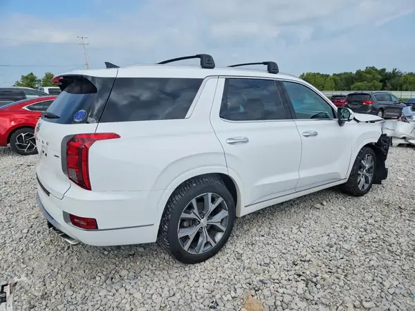 KM8R5DHE5MU229218 — 2021 Hyundai Palisade, фото 3 с аукциона Copart, Передняя часть