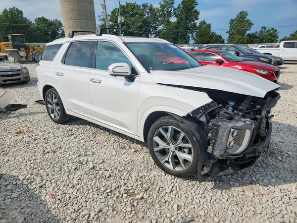KM8R5DHE5MU229218 — 2021 Hyundai Palisade, фото 4 с аукциона Copart, Передняя часть