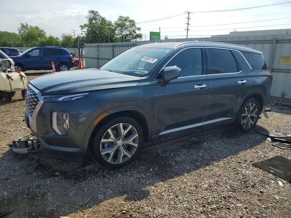 KM8R54HE1MU173326 — 2021 Hyundai Palisade, Передняя часть (Front End), фото до ремонта