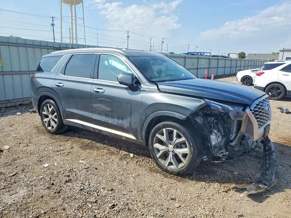 KM8R54HE1MU173326 — 2021 Hyundai Palisade, фото 4 с аукциона Copart, Передняя часть