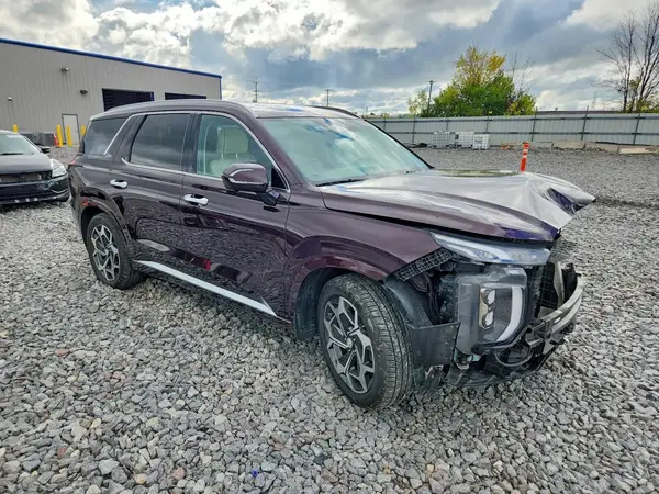 KM8R5DHE4MU243563 — 2021 Hyundai Palisade, фото 4 с аукциона Copart 28.09.2026, Передняя часть