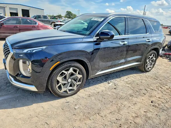KM8R7DHE5MU232520 — 2021 Hyundai Palisade, Задняя часть (Rear End), фото до ремонта