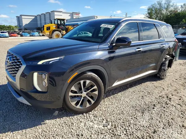 KM8R24HE0MU223870 — 2021 Hyundai Palisade, Задняя часть (Rear End), фото до ремонта