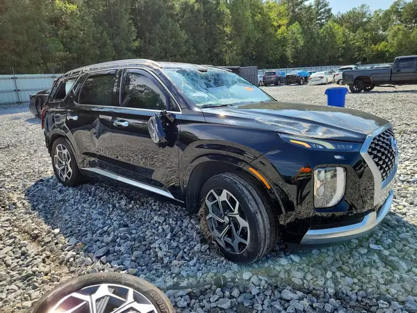 KM8R7DHE3MU192518 — 2021 Hyundai Palisade, фото 4 с аукциона Copart, Опрокидывание