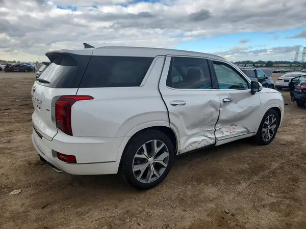 KM8R5DHE5MU174933 — 2021 Hyundai Palisade, фото 3 с аукциона Copart, Боковая часть