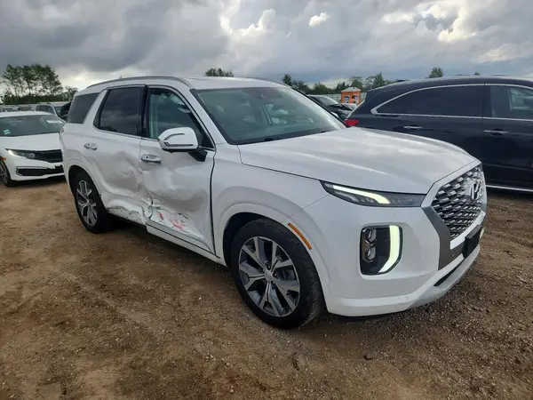 KM8R5DHE5MU174933 — 2021 Hyundai Palisade, фото 4 с аукциона Copart, Боковая часть