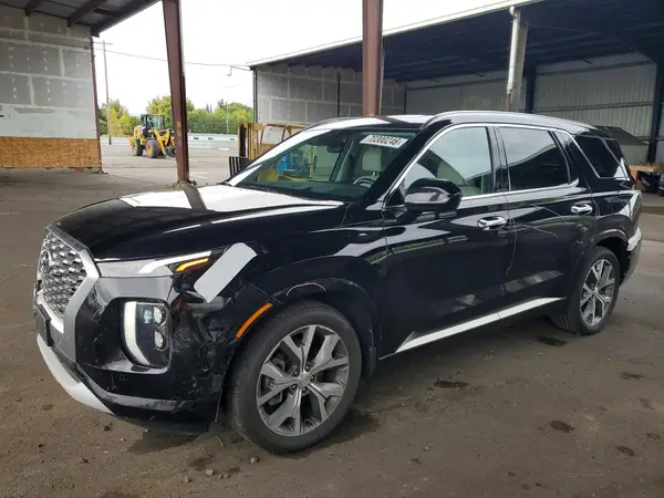 KM8R5DHE9MU191993 — 2021 Hyundai Palisade, Передняя часть (Front End), фото до ремонта