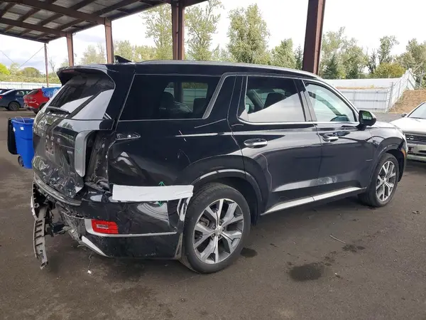 KM8R5DHE9MU191993 — 2021 Hyundai Palisade, фото 3 с аукциона Copart, Передняя часть
