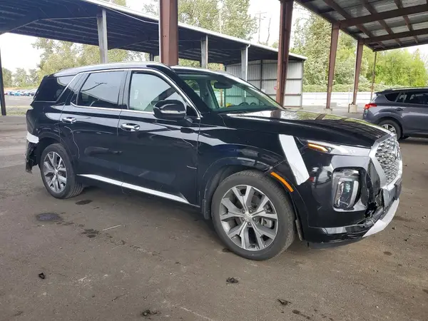 KM8R5DHE9MU191993 — 2021 Hyundai Palisade, фото 4 с аукциона Copart, Передняя часть
