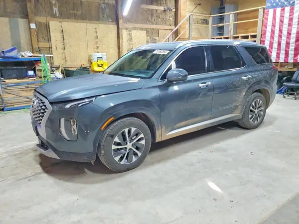 KM8R2DHE5MU287306 — 2021 Hyundai Palisade, Передняя часть (Front End), фото до ремонта