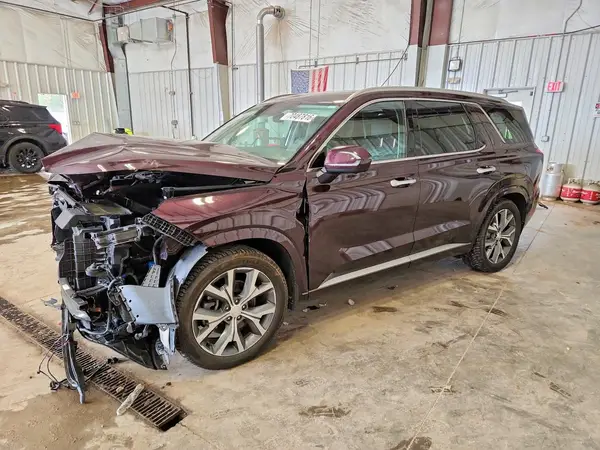 KM8R5DHE0MU269982 — 2021 Hyundai Palisade, Передняя часть (Front End), фото до ремонта