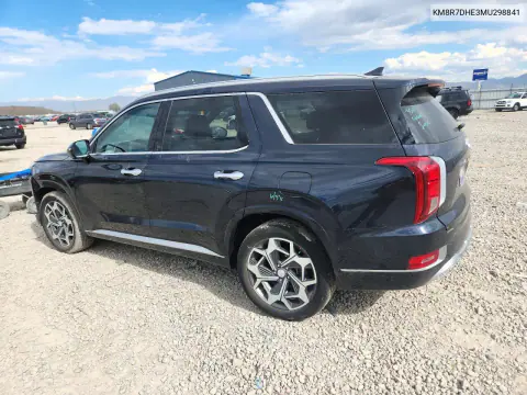 2021 Hyundai Palisade Calligraphy VIN KM8R7DHE3MU298841 фото 2