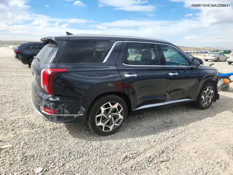 2021 Hyundai Palisade Calligraphy VIN KM8R7DHE3MU298841 фото 3