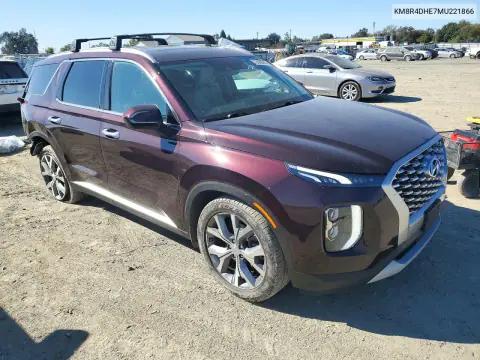 2021 Hyundai Palisade Sel VIN KM8R4DHE7MU221866 фото 4
