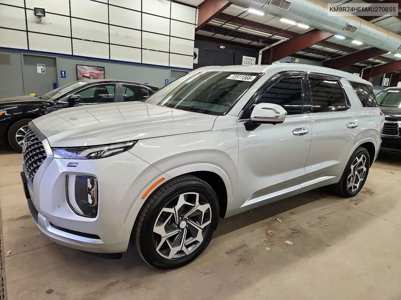 2021 Hyundai Palisade Calligraphy VIN KM8R74HE6MU270855 фото 1