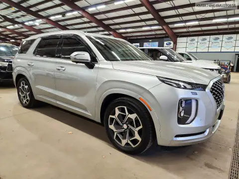 2021 Hyundai Palisade Calligraphy VIN KM8R74HE6MU270855 фото 4