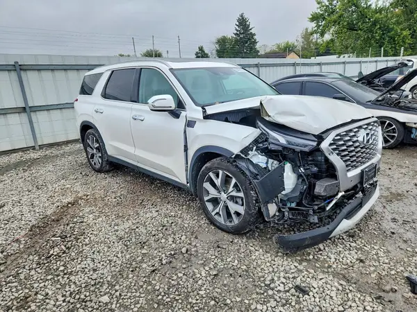 KM8R4DHE2NU369215 — 2022 Hyundai Palisade, фото 4 с аукциона Copart 29.09.2026, Передняя часть