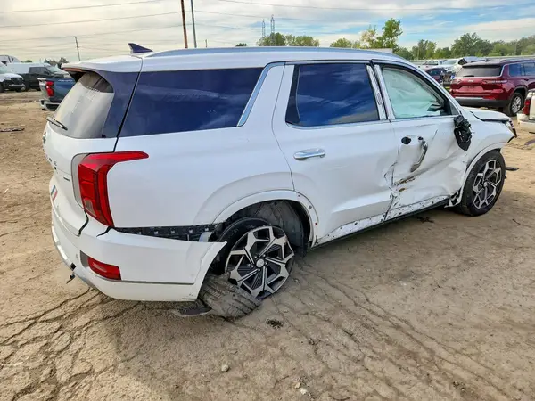 KM8R7DHE2NU352647 — 2022 Hyundai Palisade, фото 3 с аукциона Copart, Боковая часть